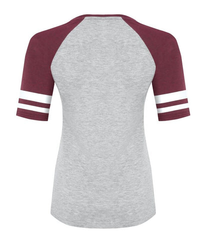 DISCONTINUED ATC™ EUROSPUN® RING SPUN BASEBALL LADIES' TEE