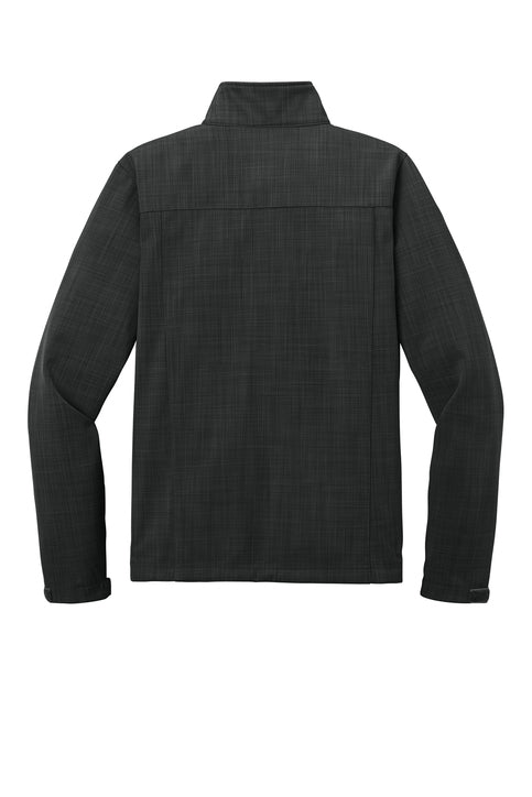 DISCONTINUED EDDIE BAUER® SHADED CROSSHATCH SOFT SHELL JACKET