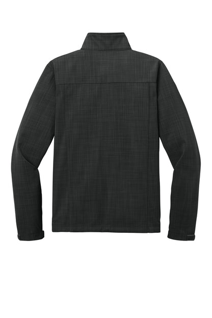DISCONTINUED EDDIE BAUER® SHADED CROSSHATCH SOFT SHELL JACKET
