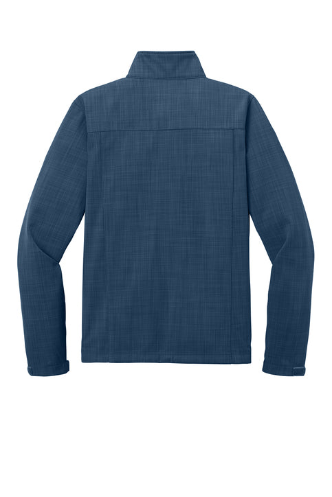 DISCONTINUED EDDIE BAUER® SHADED CROSSHATCH SOFT SHELL JACKET