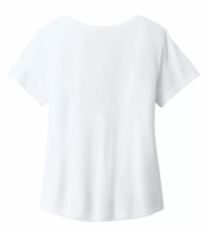 ALLMADE® WOMEN'S RELAXED TRI-BLEND SCOOP NECK TEE