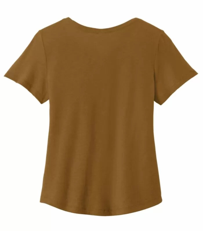 ALLMADE® WOMEN'S RELAXED ORGANIC COTTON SCOOP NECK TEE