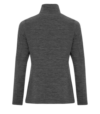 ATC™ DYNAMIC HEATHER FLEECE 1/2 ZIP LADIES' SWEATSHIRT