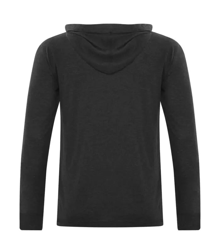 DISCONTINUED KOI® TRIBLEND LONG SLEEVE HOODED TEE
