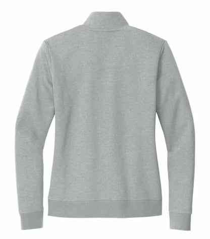 NIKE CLUB FLEECE SLEEVE SWOOSH LADIES' 1/2 ZIP