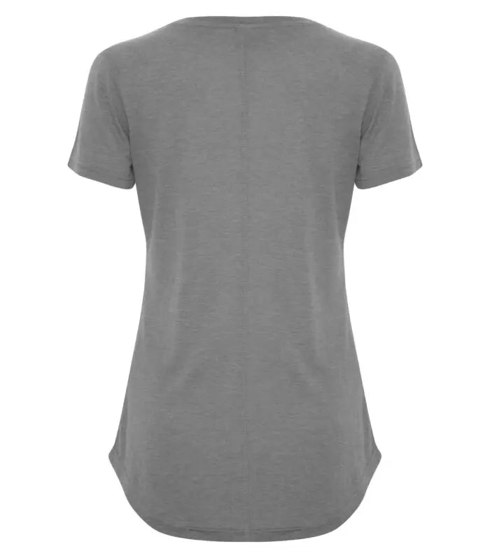 DISCONTINUED KOI® TRIBLEND SCOOP NECK RELAXED LADIES' TEE