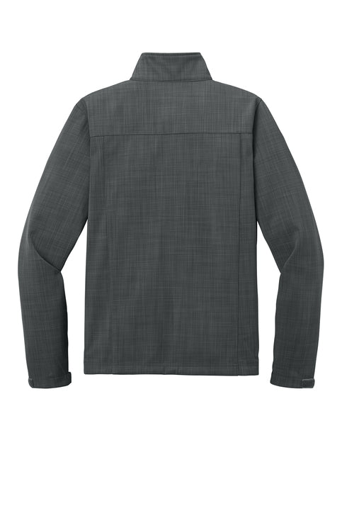 DISCONTINUED EDDIE BAUER® SHADED CROSSHATCH SOFT SHELL JACKET