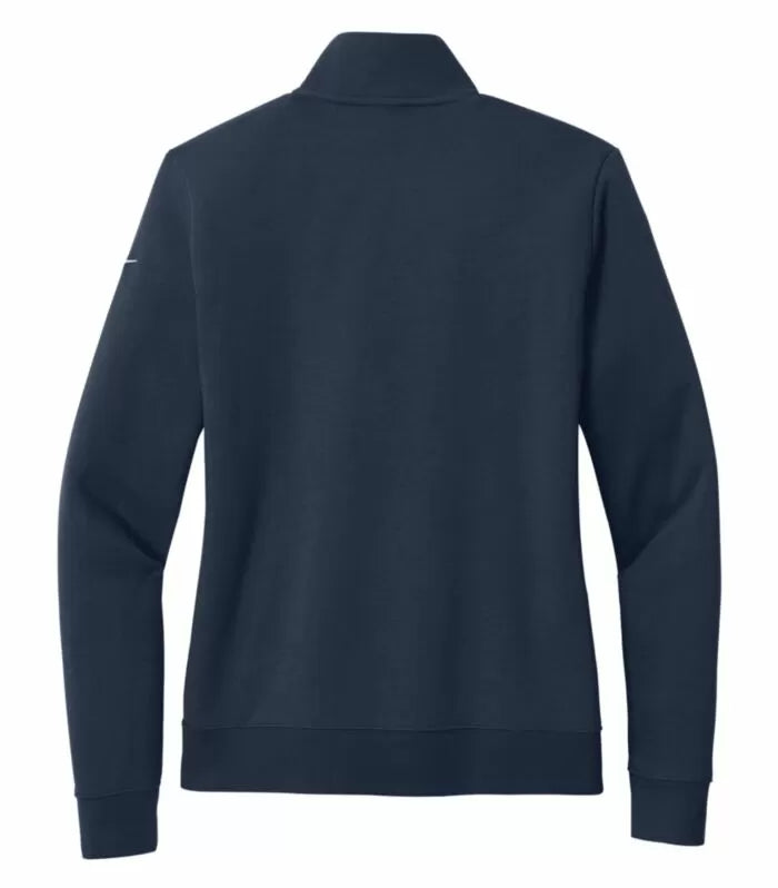 NIKE CLUB FLEECE SLEEVE SWOOSH LADIES' 1/2 ZIP