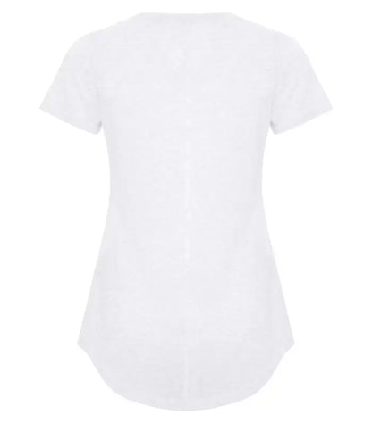 DISCONTINUED KOI® TRIBLEND SCOOP NECK RELAXED LADIES' TEE