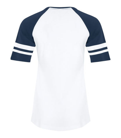 DISCONTINUED ATC™ EUROSPUN® RING SPUN BASEBALL LADIES' TEE