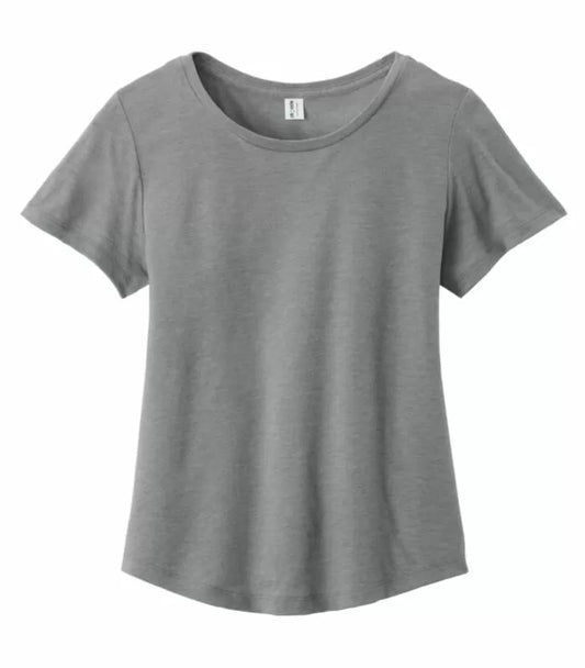 ALLMADE® WOMEN'S RELAXED TRI-BLEND SCOOP NECK TEE