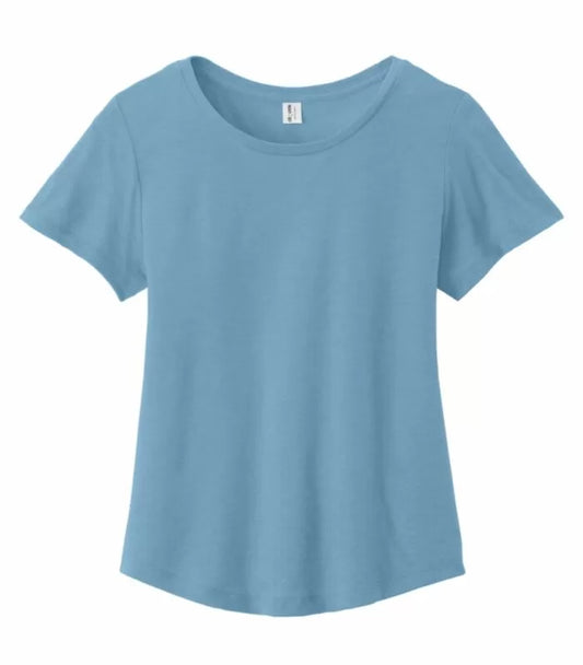 ALLMADE® WOMEN'S RELAXED ORGANIC COTTON SCOOP NECK TEE