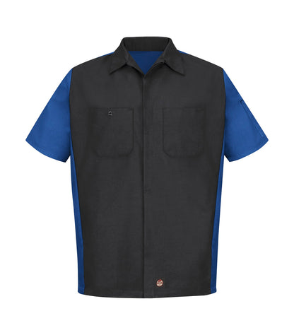 Charcoal/Royal Blue