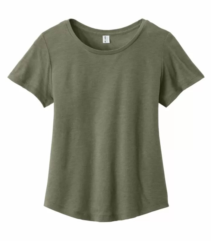 ALLMADE® WOMEN'S RELAXED TRI-BLEND SCOOP NECK TEE