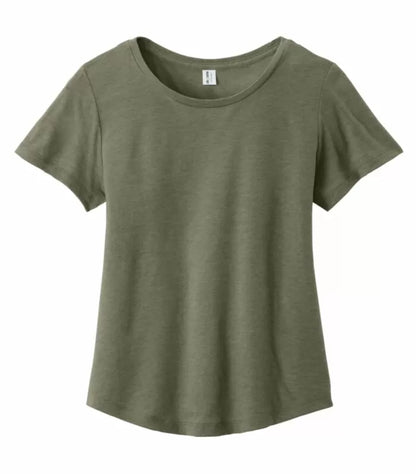 ALLMADE® WOMEN'S RELAXED TRI-BLEND SCOOP NECK TEE