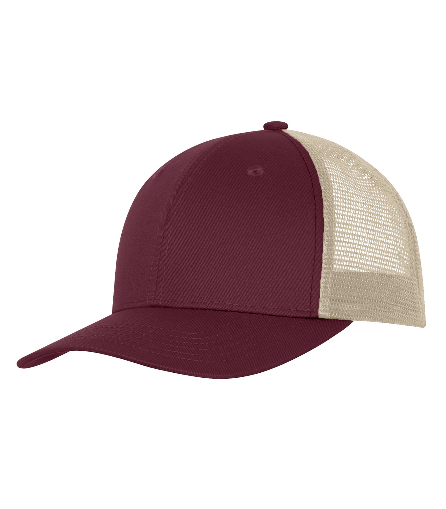 Maroon/Crème