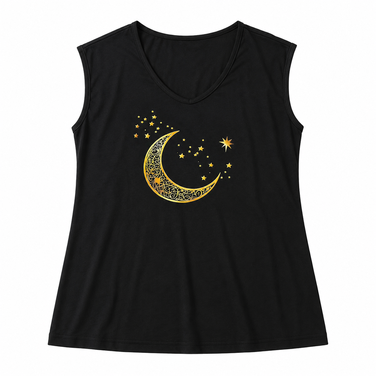 Moon & Stars Sleeveless Top