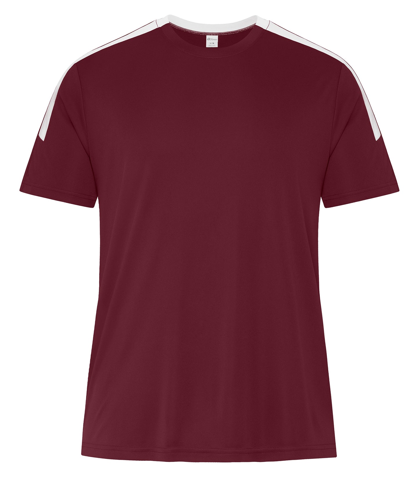Maroon/White