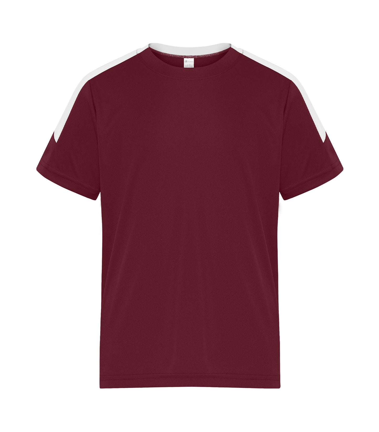 Maroon/White